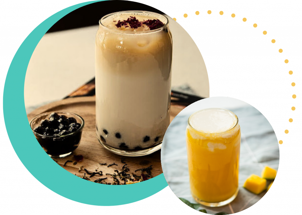 Zui Brunch and Bar - Asian restaurant: We offer Classic and Creamy Cheese Bubble Teas.