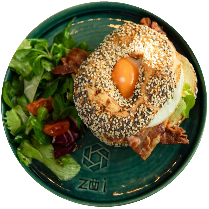 Explore our wide selection of bagels at our restaurant: ZUI Budapest Brunch & Bar